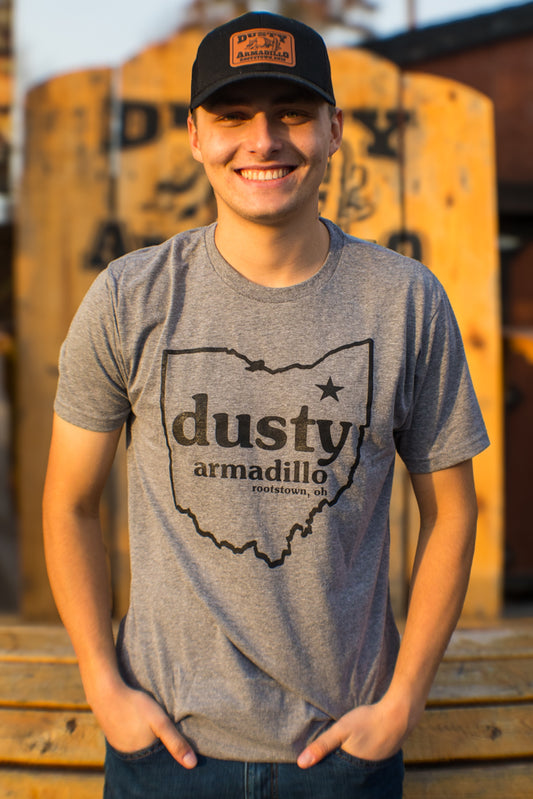 Dusty Armadillo Ohio T-Shirt