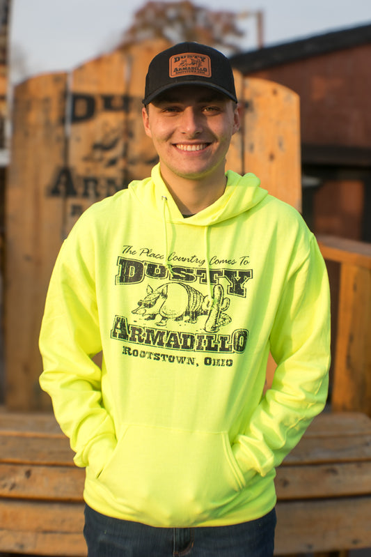 Dusty Armadillo Logo Hooded Sweatshirt