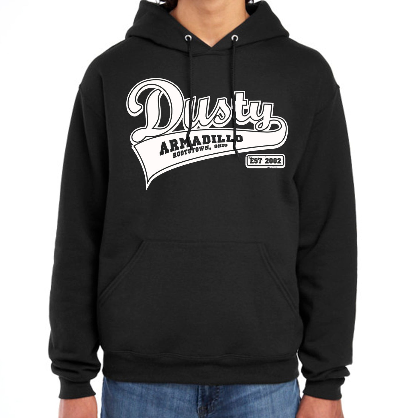 Dusty Armadillo Sports Tail Hooded Sweatshirt