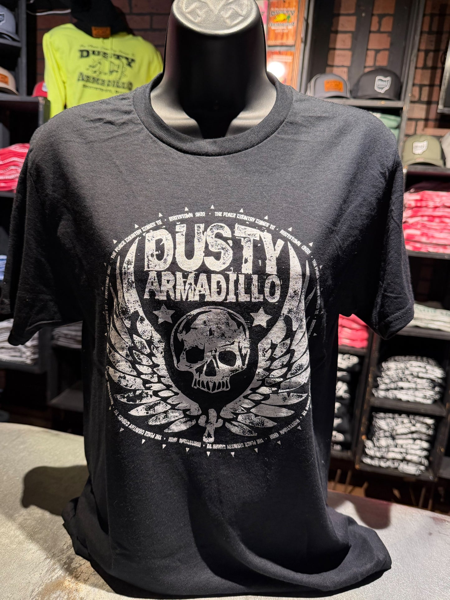 Dusty Armadillo Skull T-Shirt