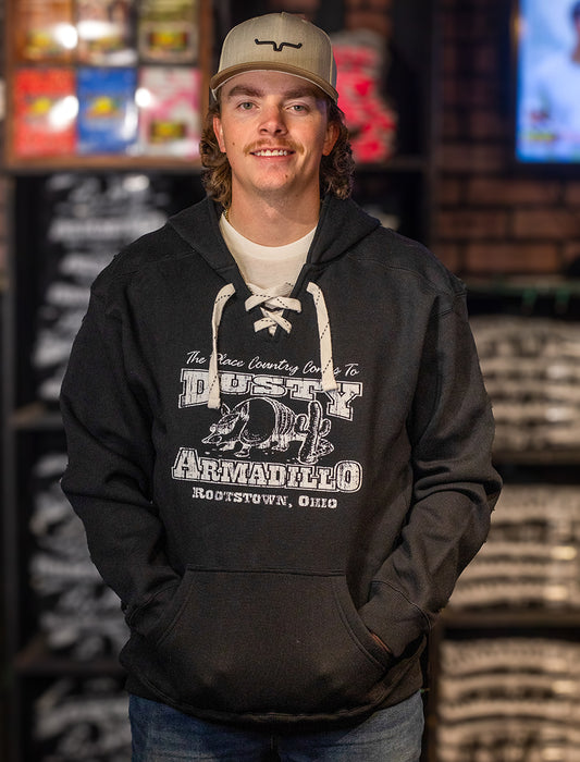 Dusty Armadillo Hockey Hooded Sweatshirt