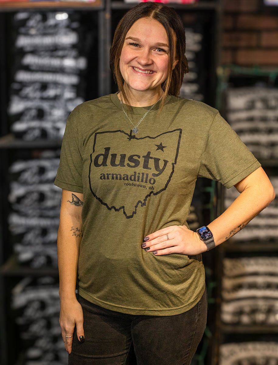 Dusty Armadillo Ohio T-Shirt