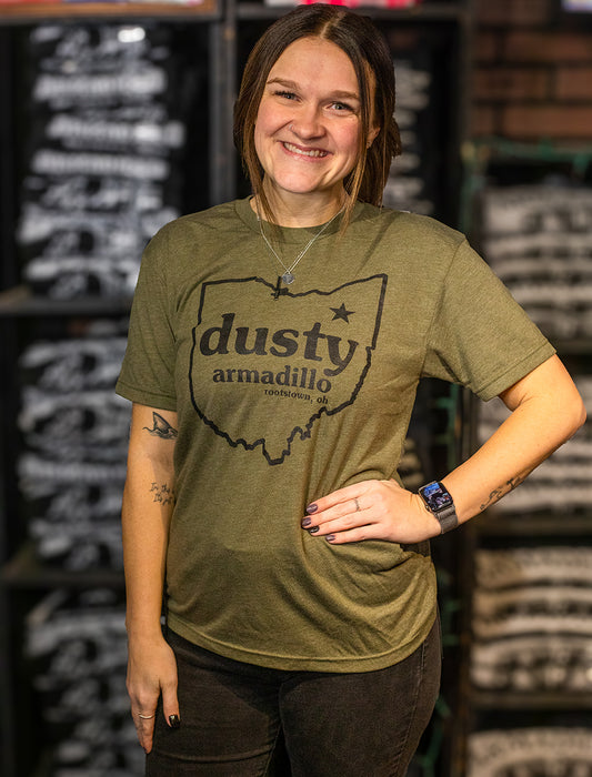 Dusty Armadillo Ohio T-Shirt