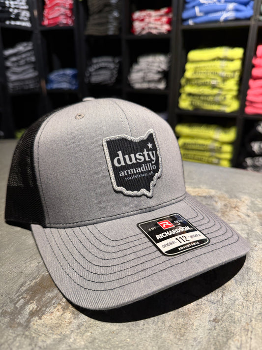 Dusty Armadillo Ohio Trucker Cap