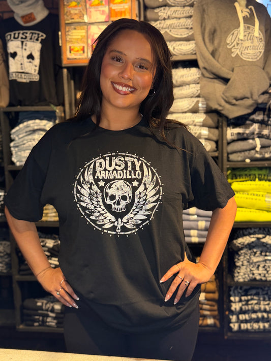 Dusty Armadillo Skull T-Shirt