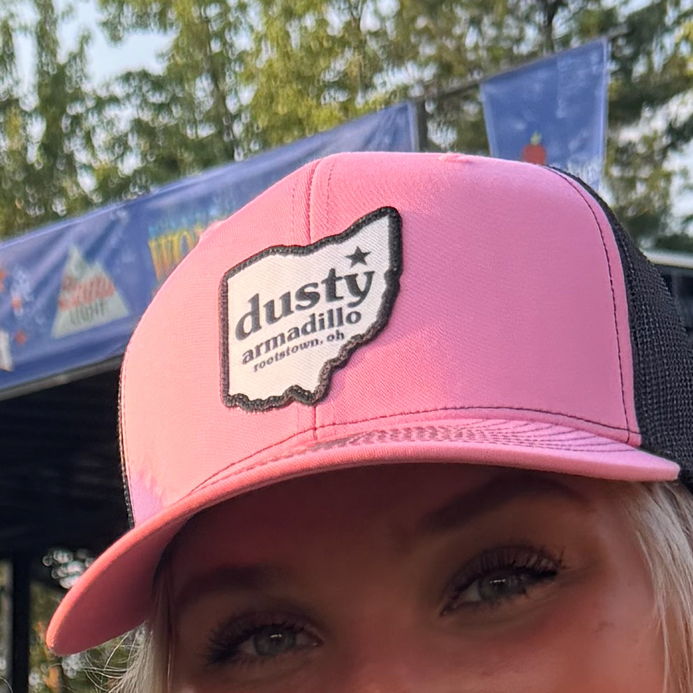 Pink Dusty Armadillo Hat