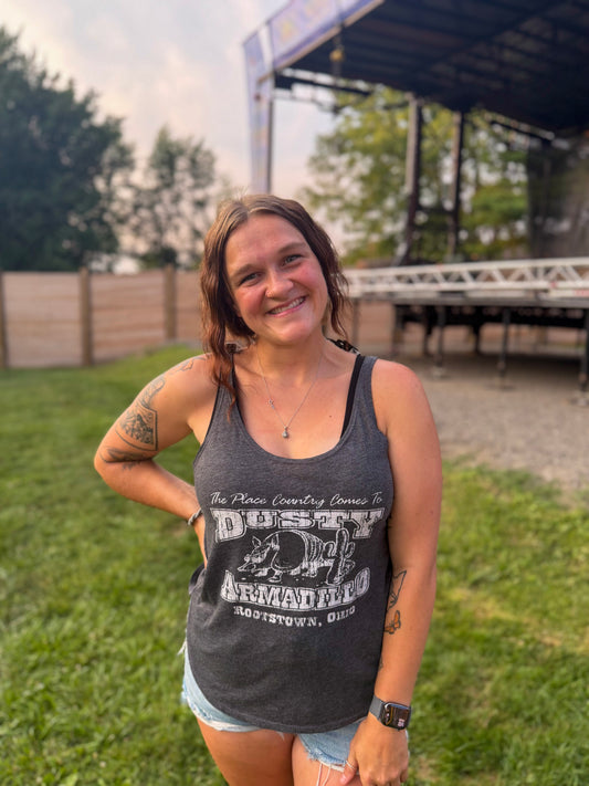 Gray Full Logo Tank