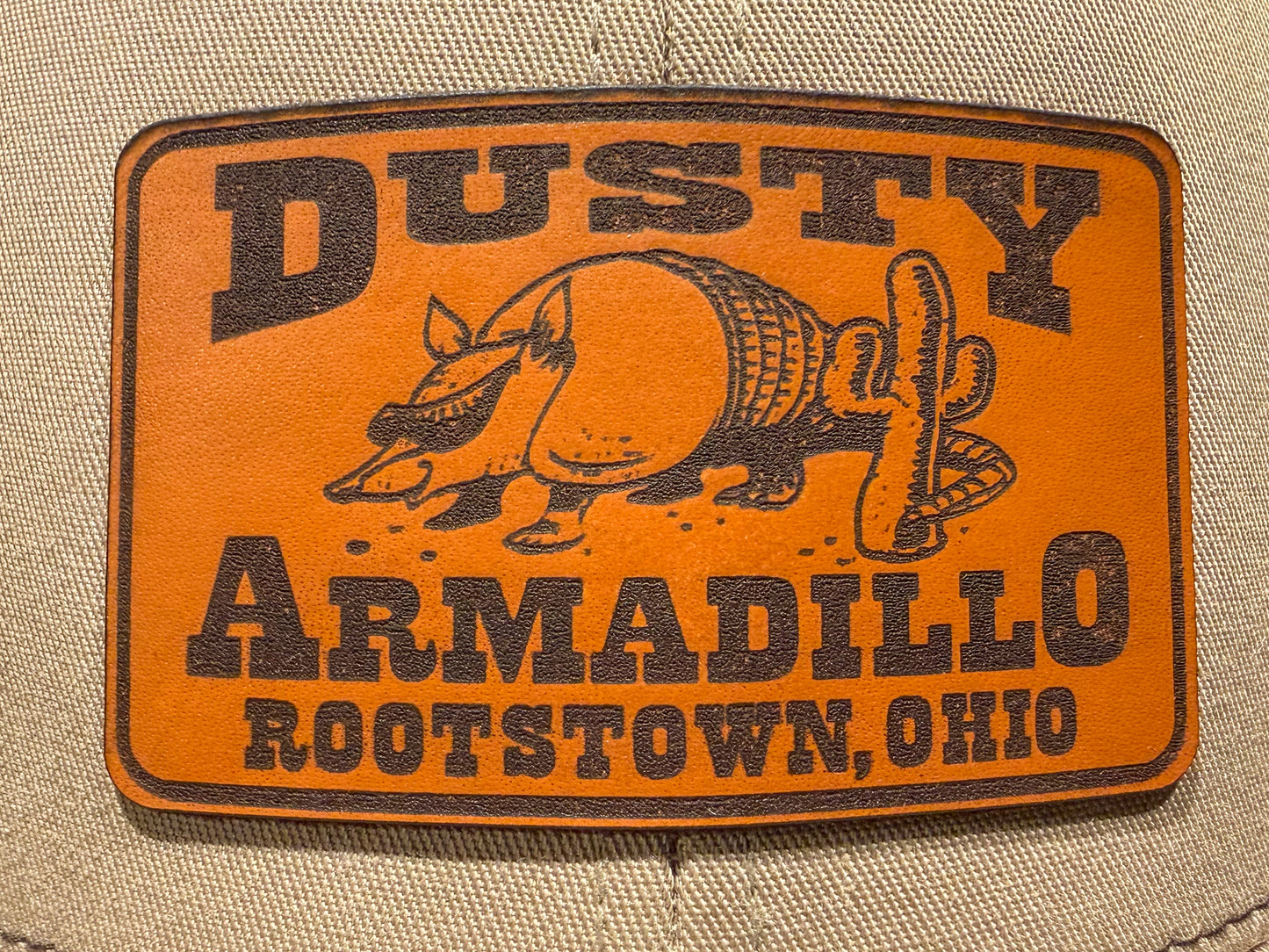 Dusty Armadillo Ohio Trucker Cap