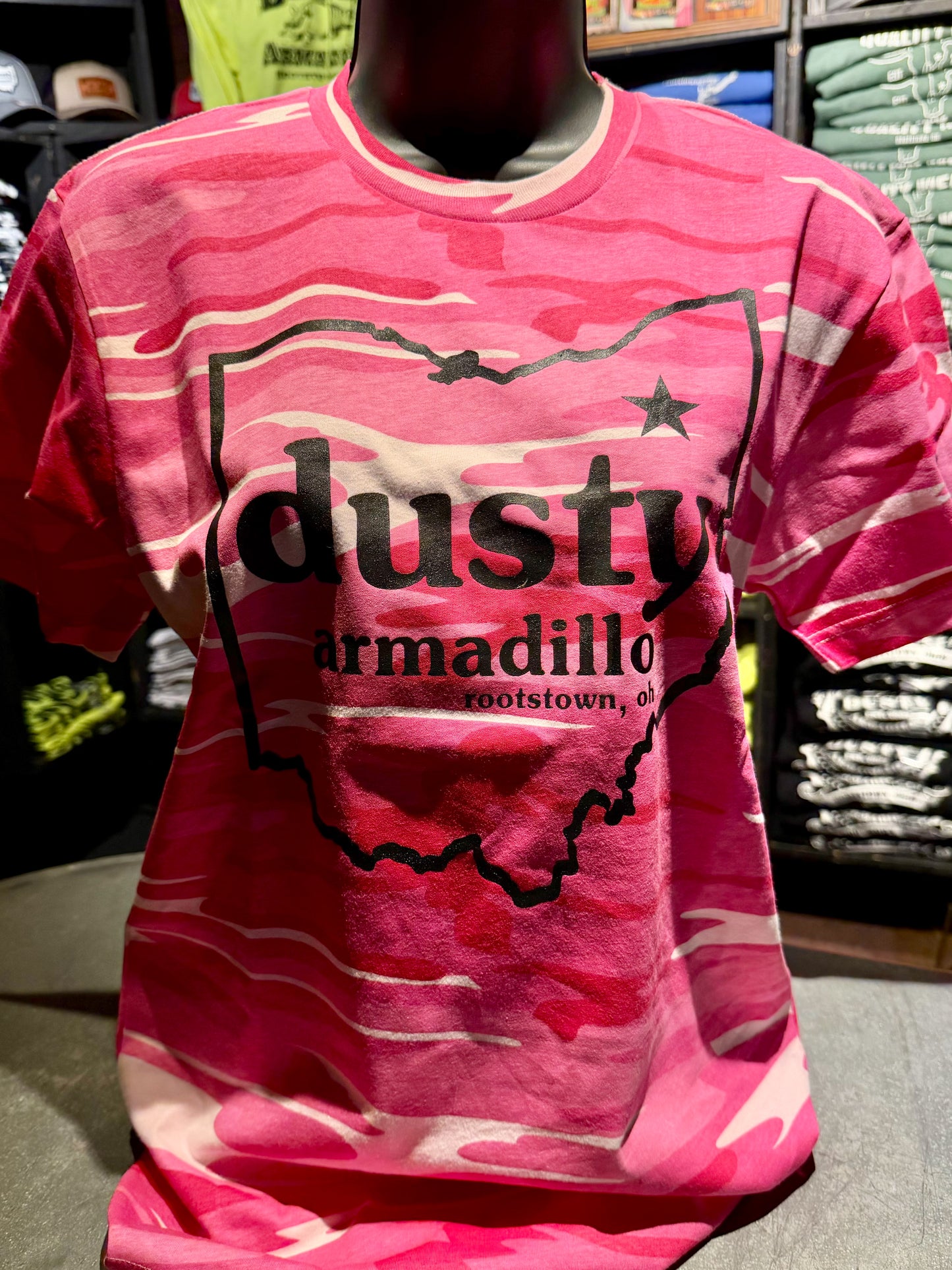 Pink Camo Ohio T-Shirt