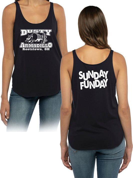 Sunday Funday Ladies Tank Top