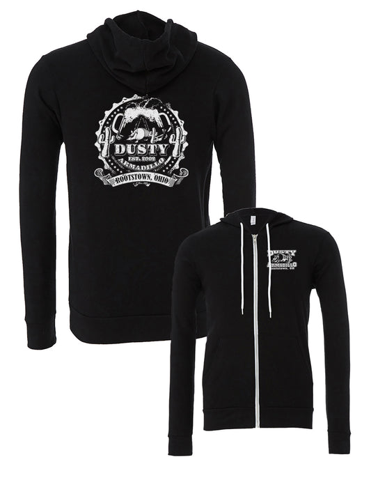 Zip Up Hooded Sweatshirt